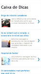 Mobile Screenshot of caixadedicas.com